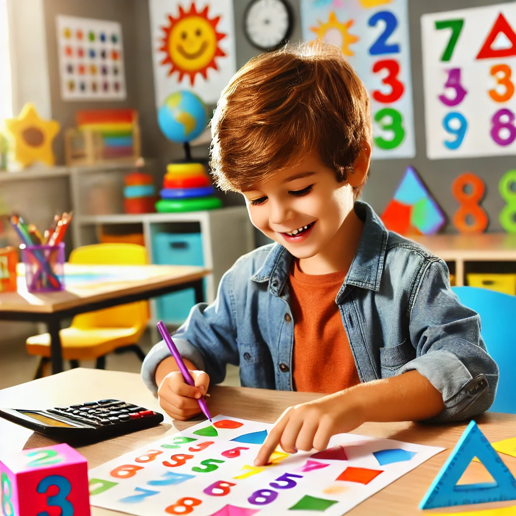 AI-Improved Printable Math Worksheets for Primary School from KG to Grade 6